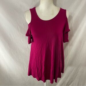 Elle Sleeveless Cold Shoulder top